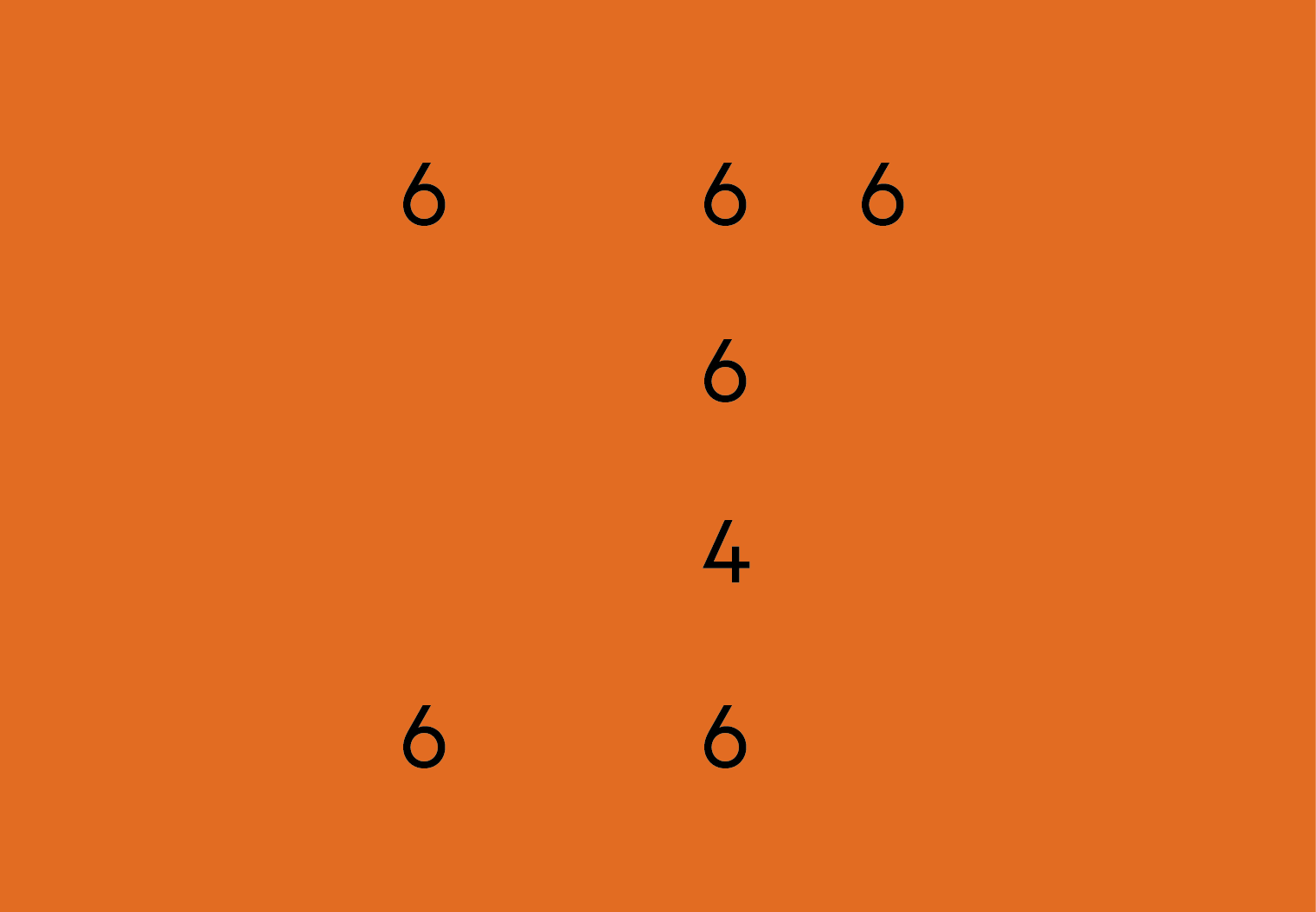 Ejemplo de tarea Stroop (adaptada de Hochel et Milán, 2008)