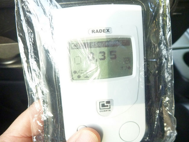 Medidor de radiación
