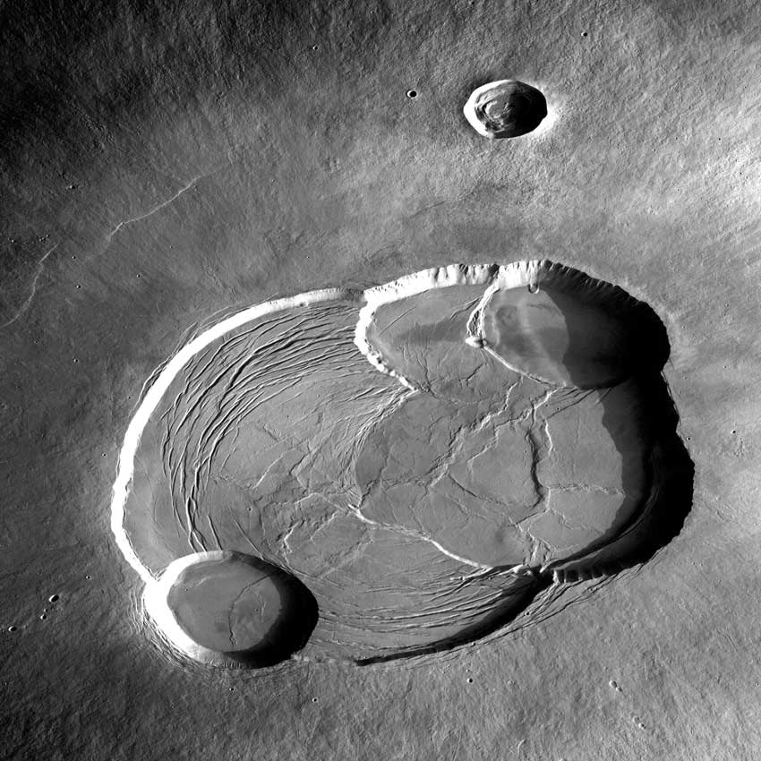Monte Olimpo, montaña más alta del Sistema Solar