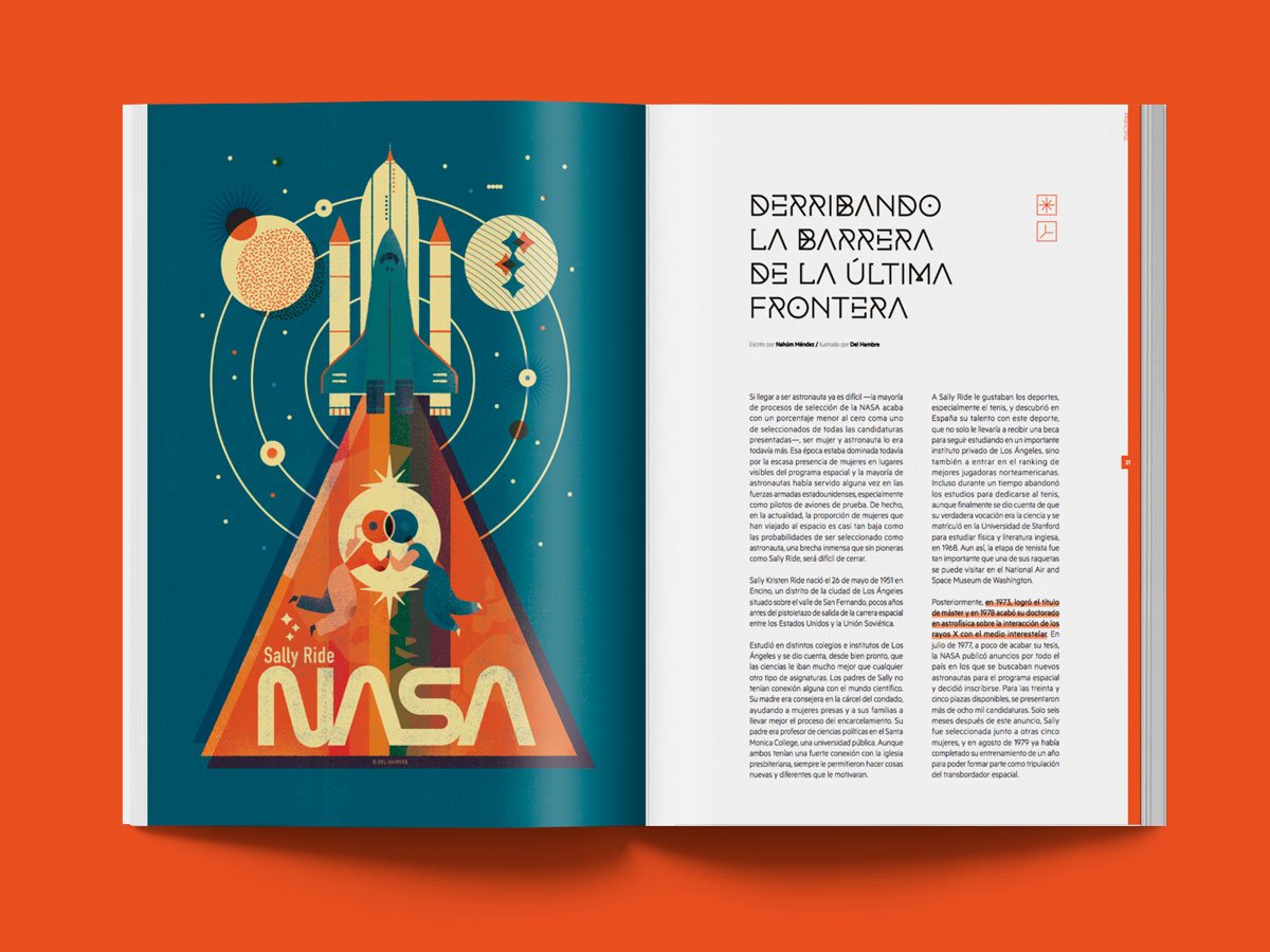 Sally Ride. Principia Magazine