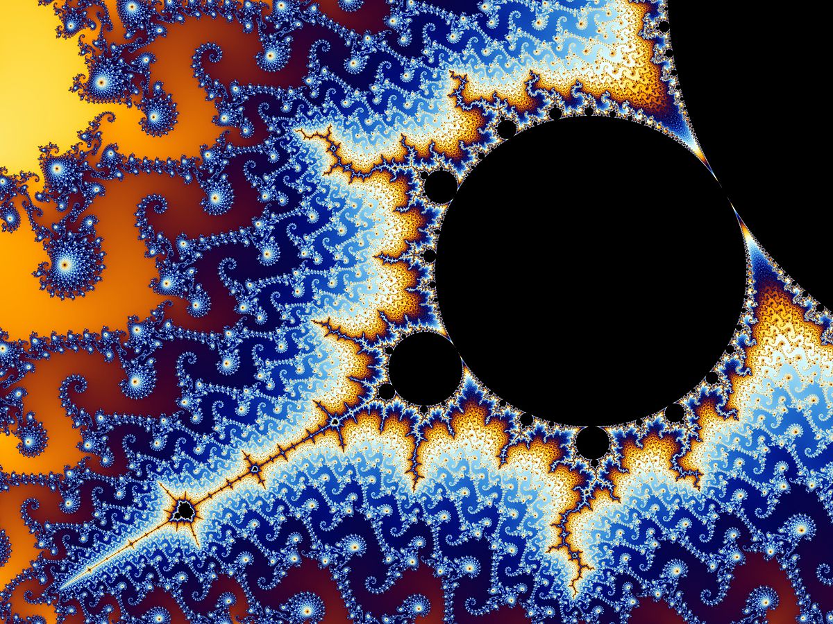 Conjunto de Mandelbrot. Fuente: Wikipedia. Créditos: Danielkwalsh