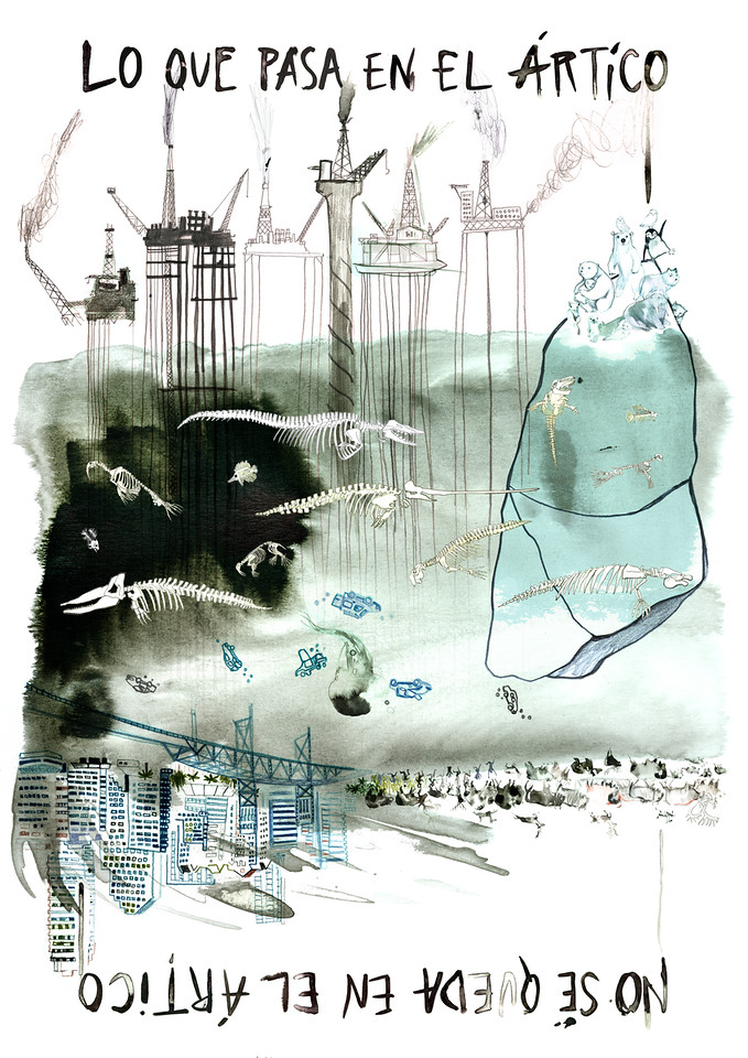 María Pascual. Campaña Greenpeace - Principia