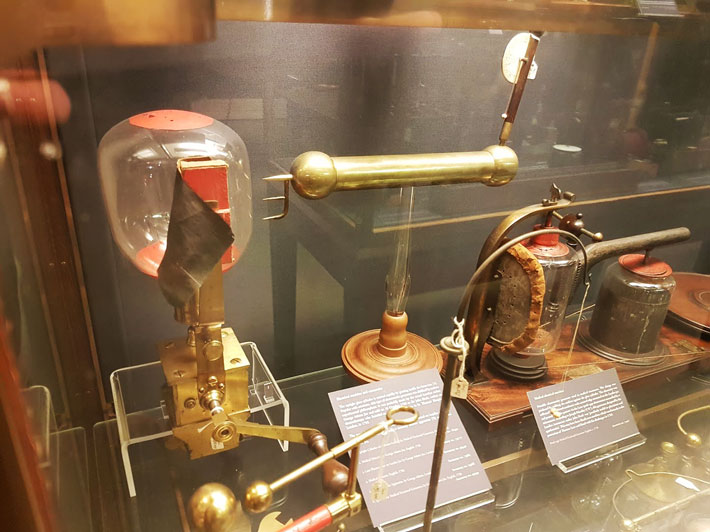 Máquina eléctrica en el Museo de Ciencia de Oxford