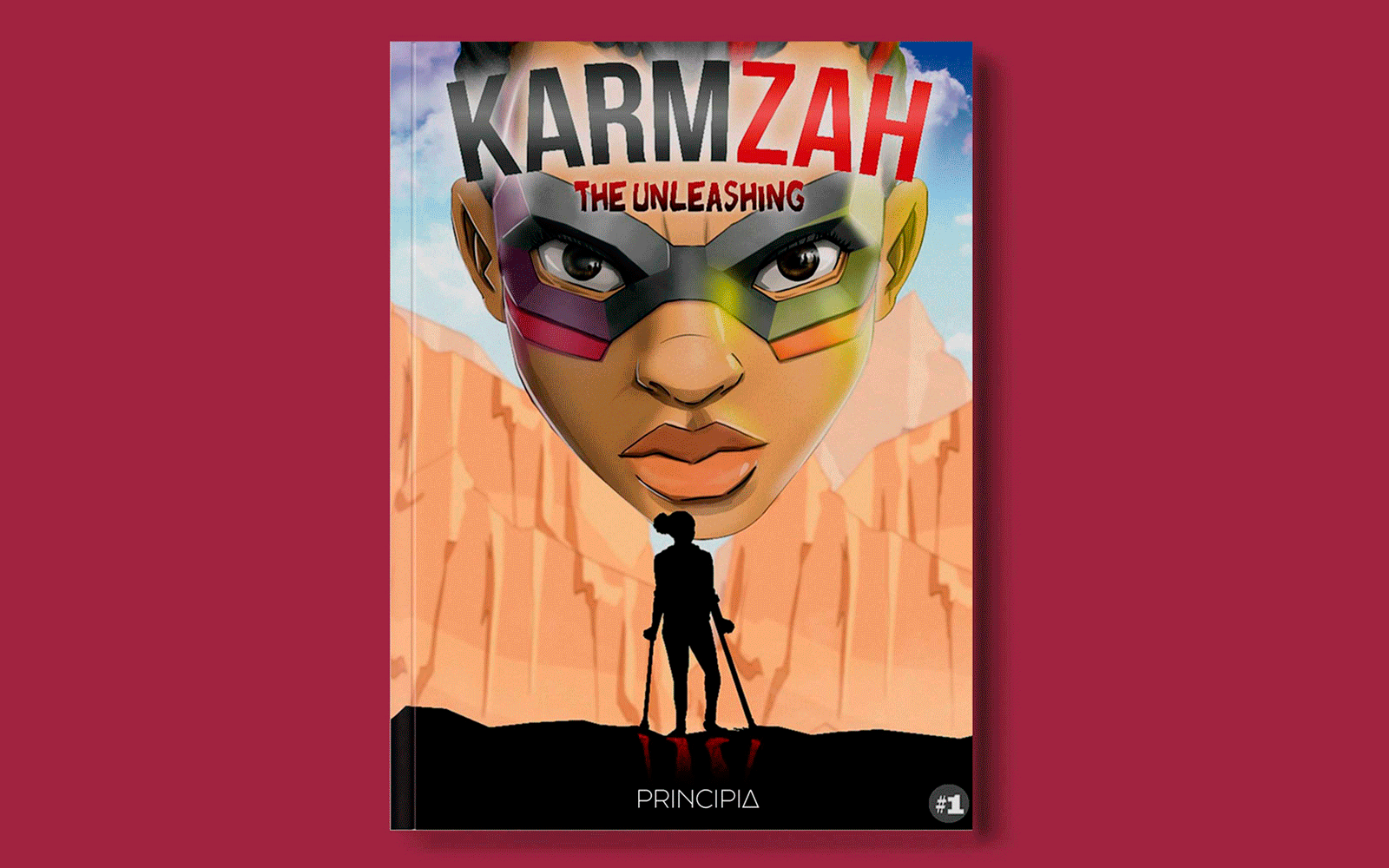 Karmzah. Una superheroína con parálisis cerebral