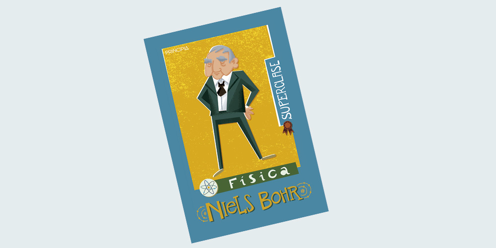 Niels Bohr en La extraordinaria liga de la ciencia.