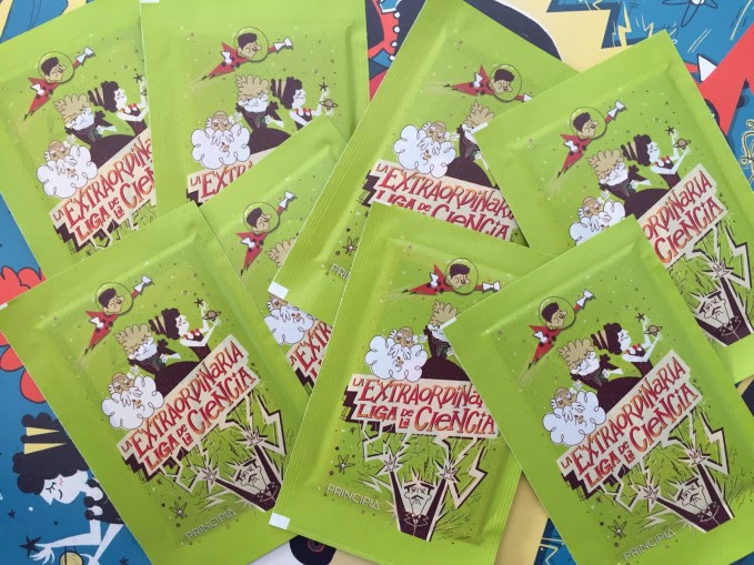 cromos nueuvos La extraordinaria liga de la ciencia