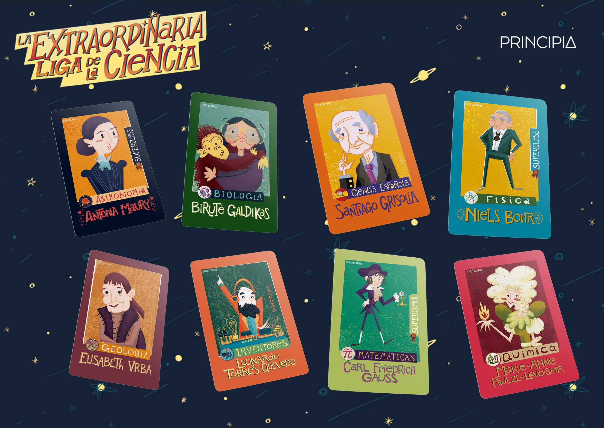 Nuevos protas de La extraordinaria liga de la ciencia