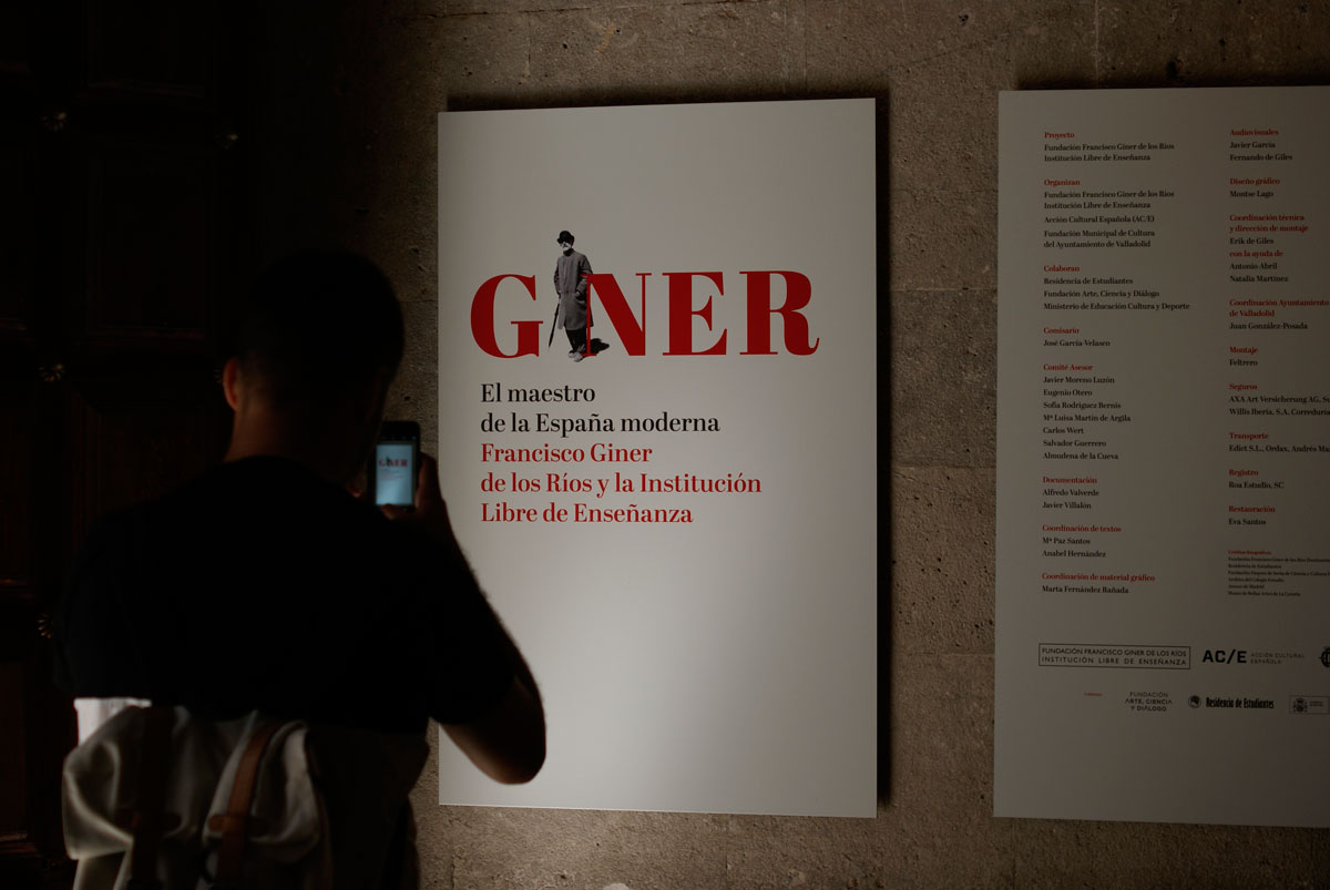 Cartel promocional de la exposición
