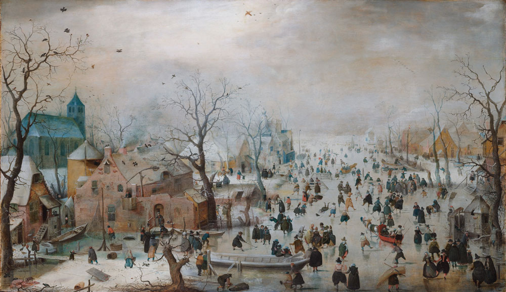 A scene on the ice