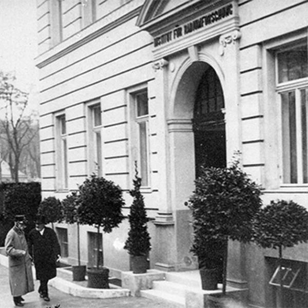 Entrada del Instituto del Radio de Viena