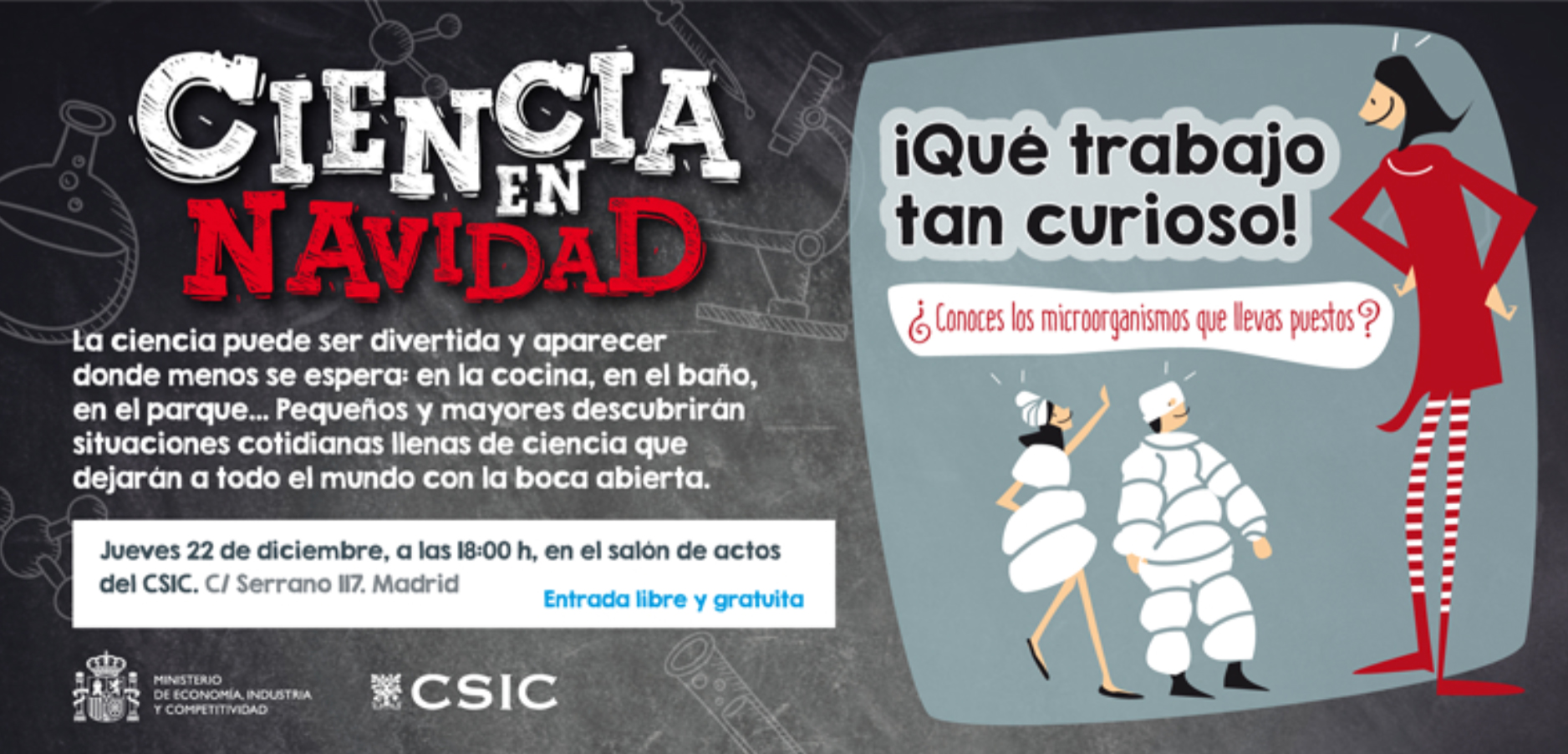 flyer ciencia en navidad - Principia
