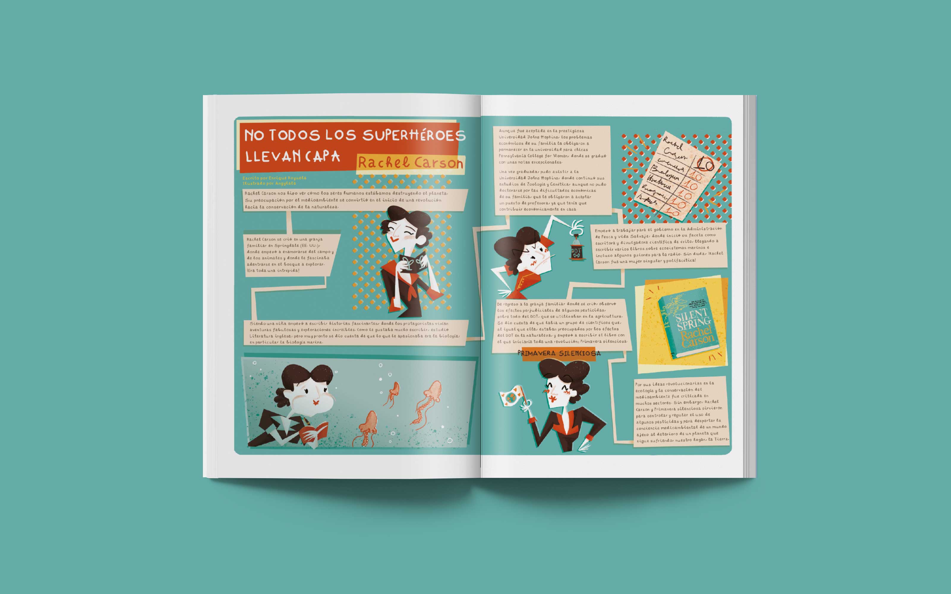 Sección No todos los superhéroes llevan capa, con Rachel Carson