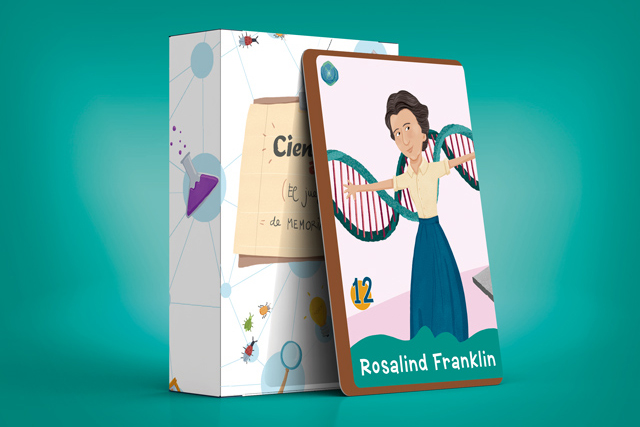 Rosalind Franklin en el juego de Principia Ciencia a Pares