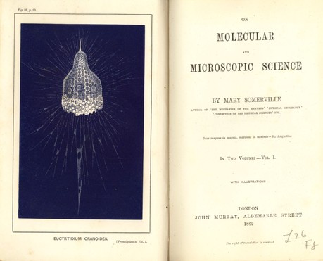Última obra de Mary Somerville - Molecular and Microscopic Science